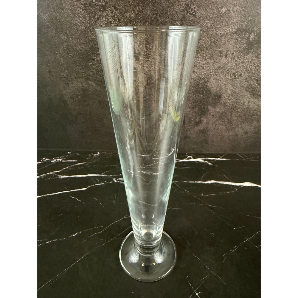 Vintage Bormioli Rocco Made in Italy 11in Beer Pilsner Glass MINT!